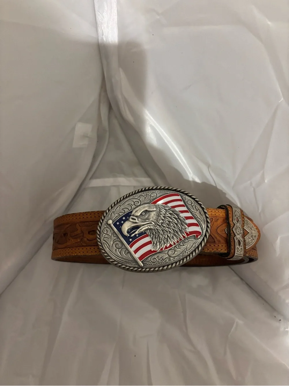 Silver Creek flag eagle